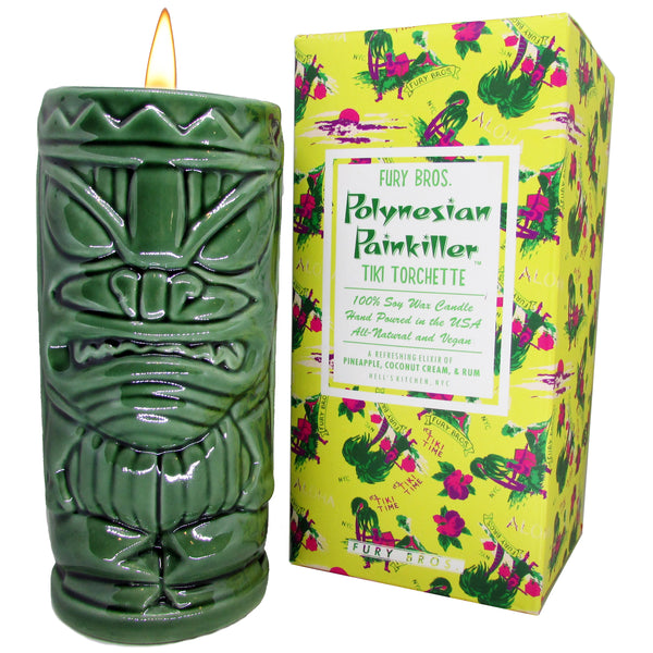 Polynesian Painkiller - Fury Bros. Tiki Torchette