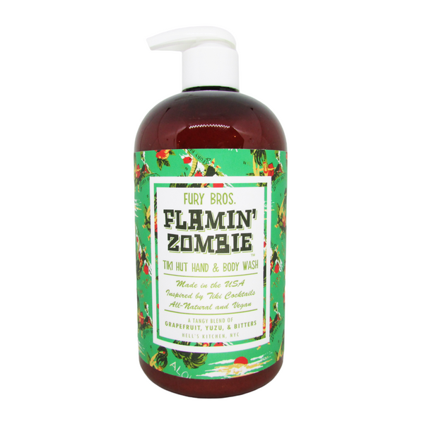 Flamin' Zombie Tiki Hut Hand & Body Wash