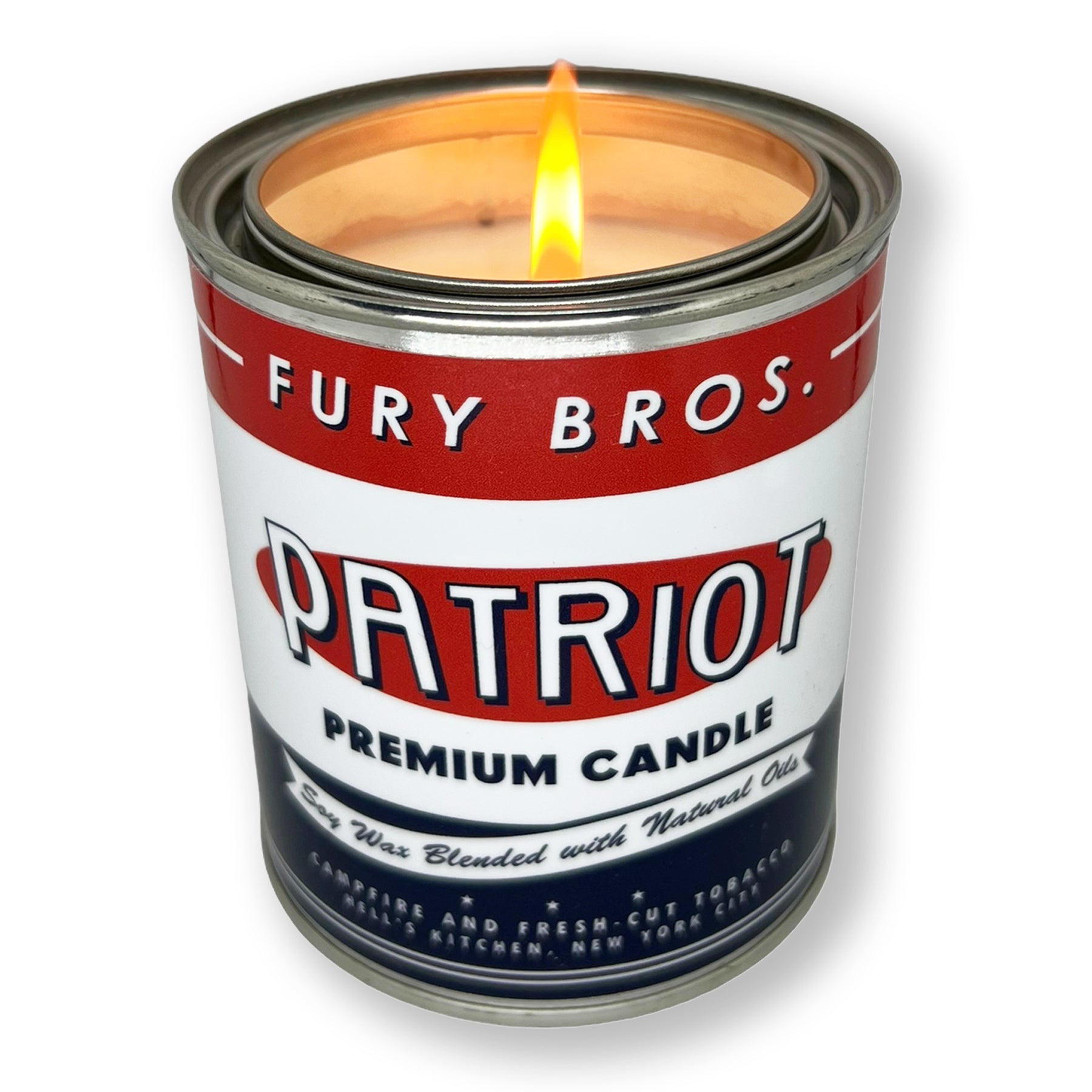 patriot candles whiskey and tobacco Patriot Premium Candle 12.5oz – FuryBros